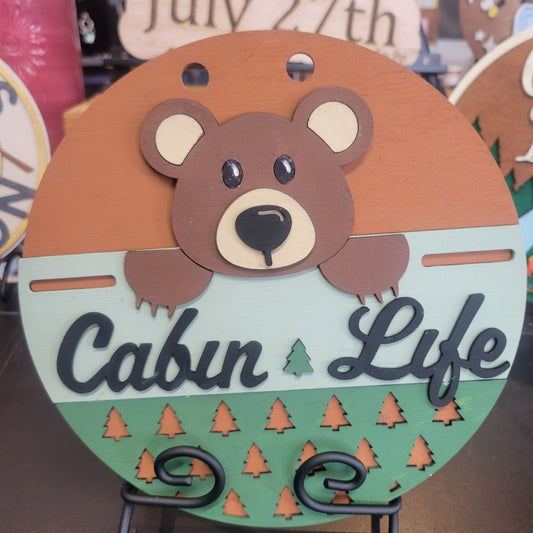 Cabin Life Bear
