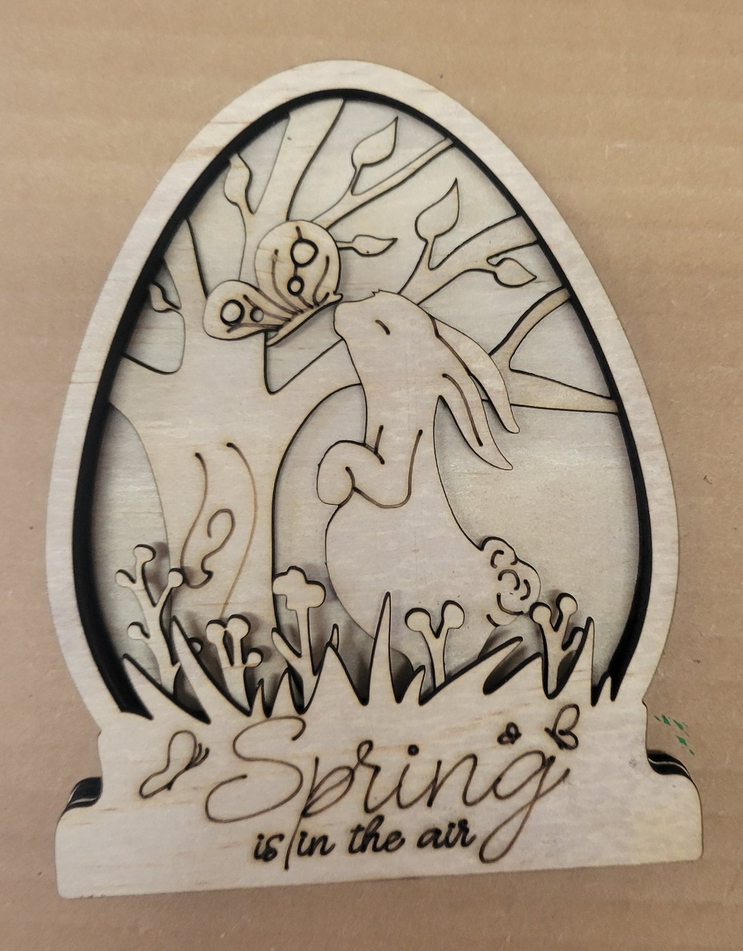 Spring Bunny and Butterfly