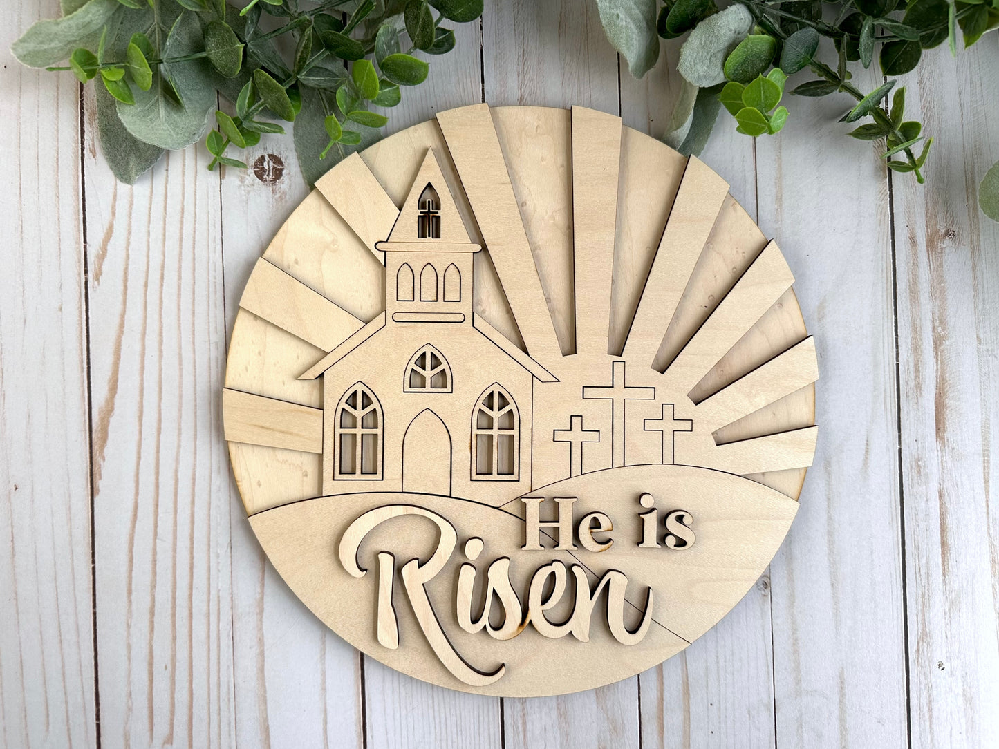 He is Risen Round