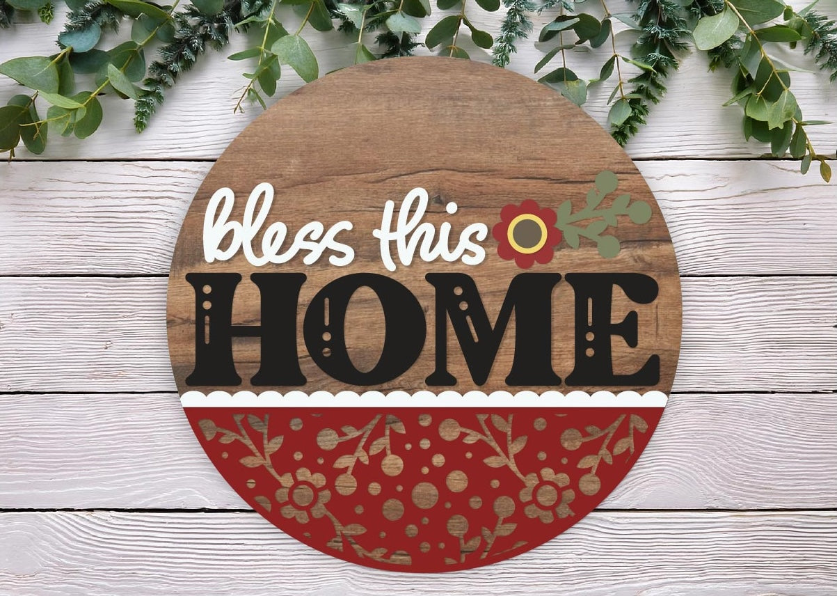 Bless this Home Floral