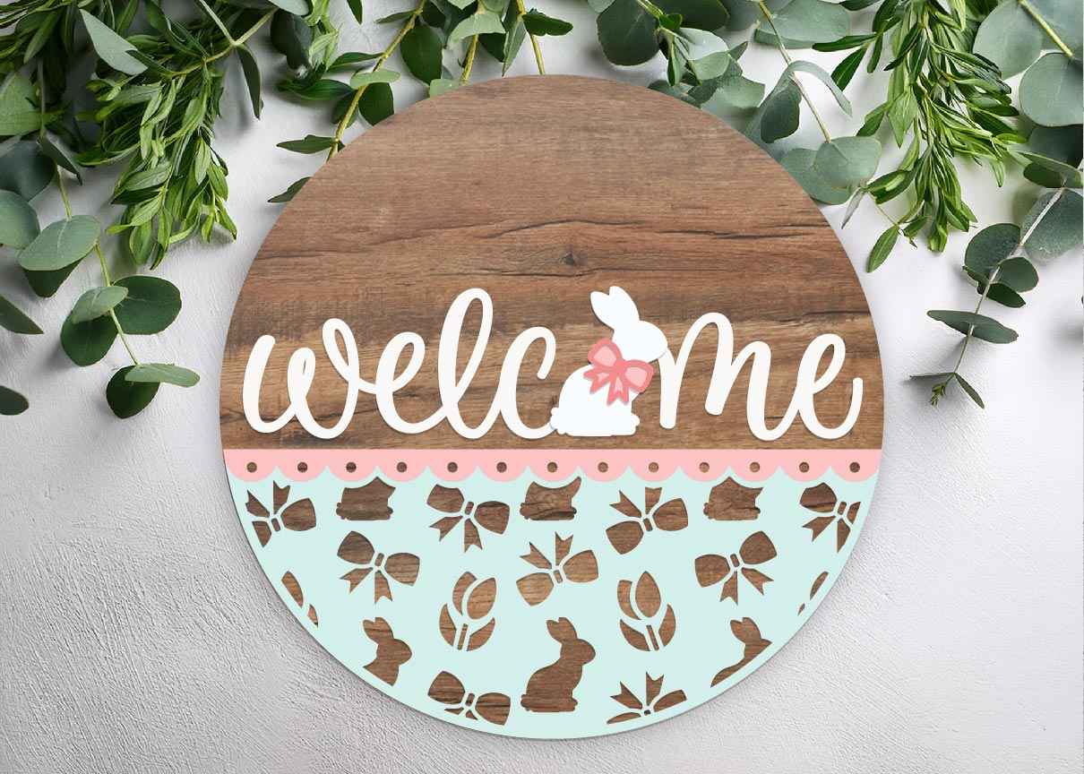 Bunny Bow Welcome