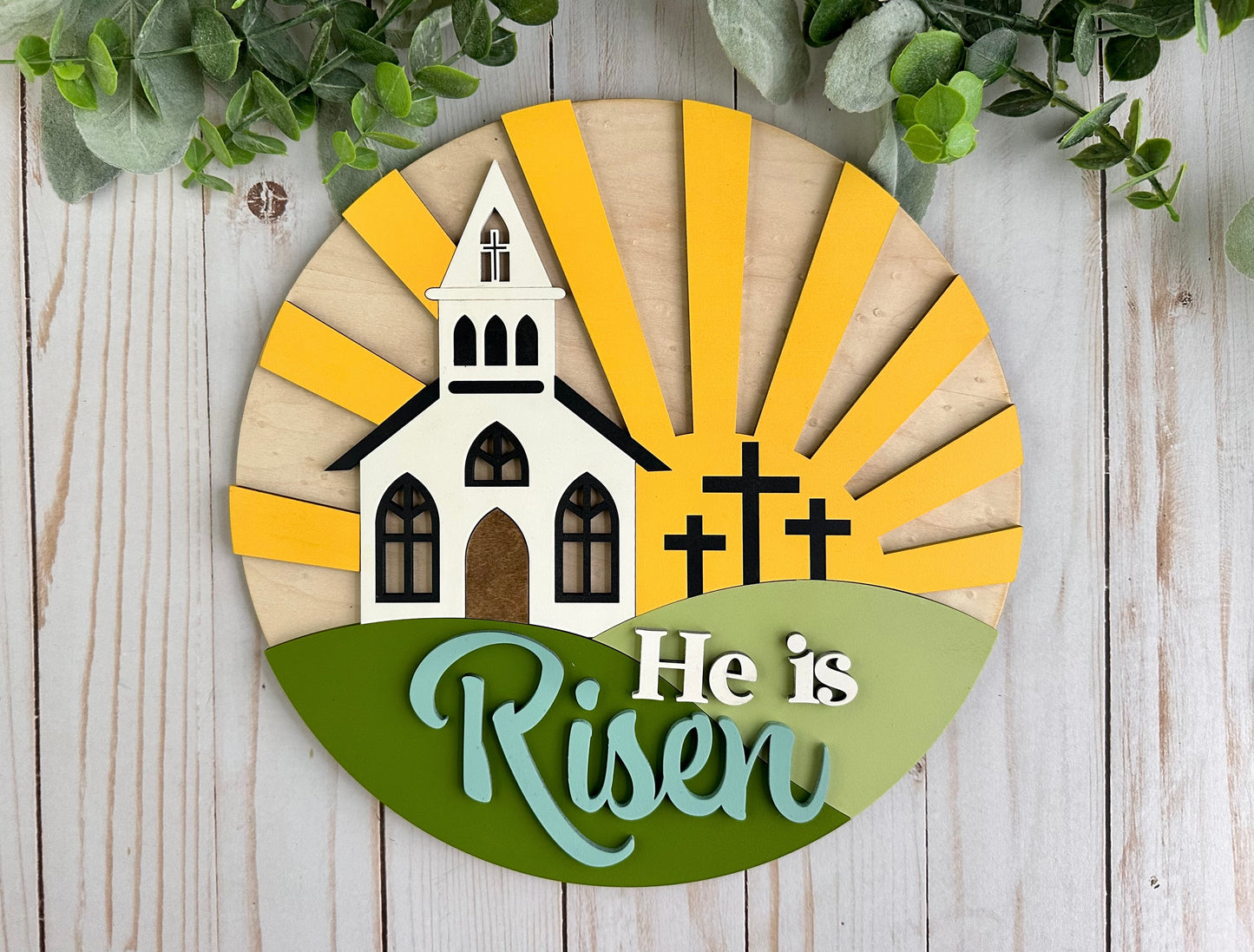 He is Risen Round