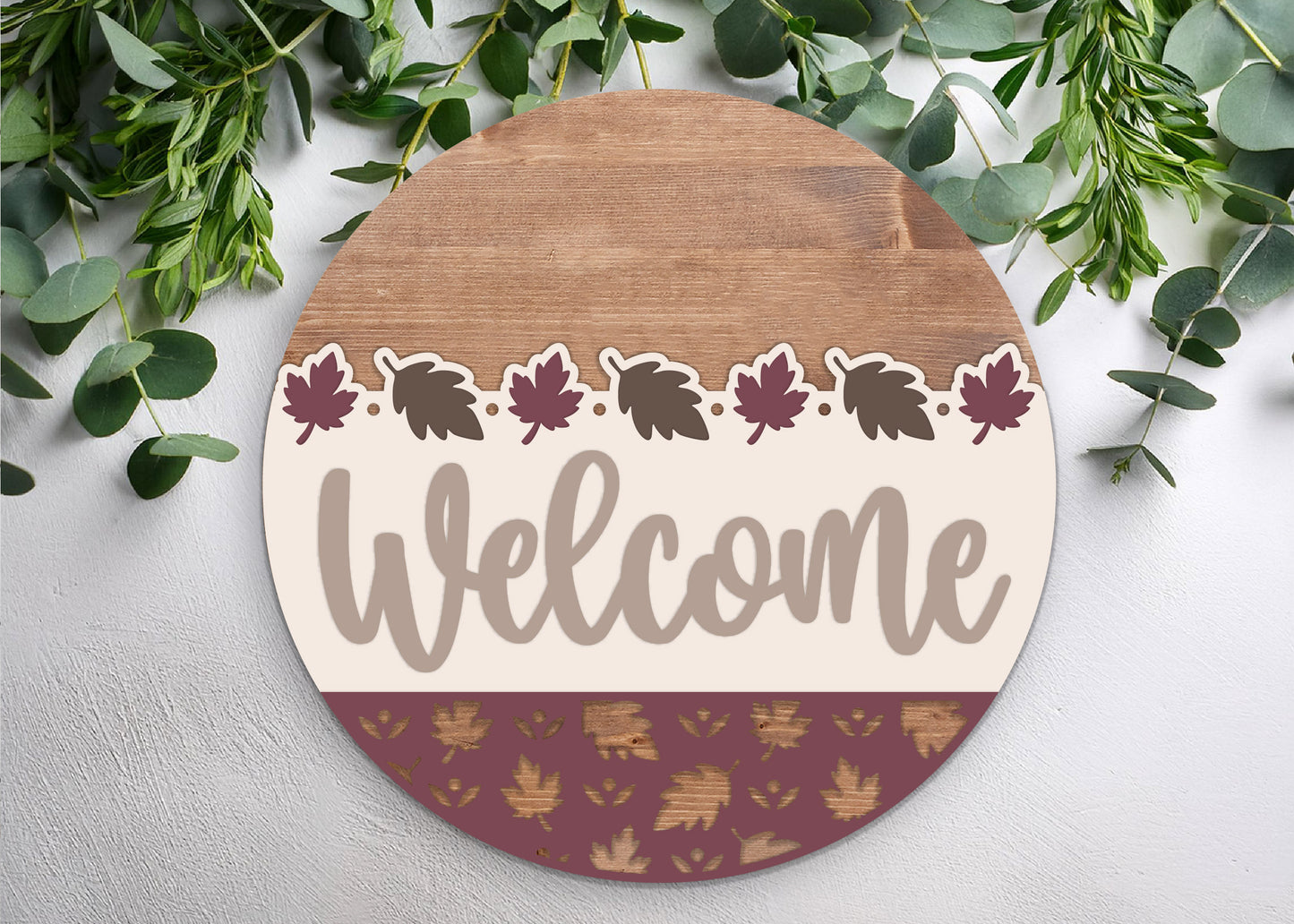 Welcome Leaf Offset