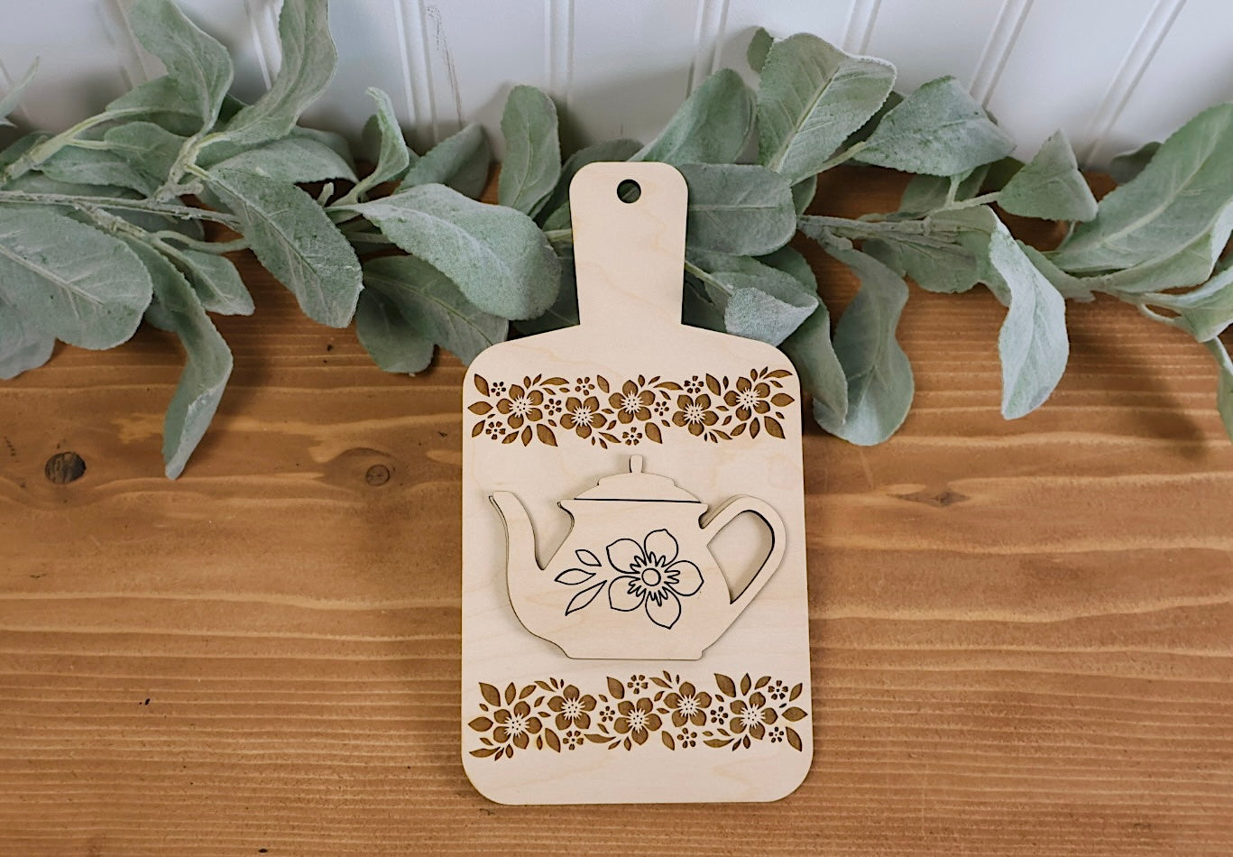 Teapot Faux Cuttingboard