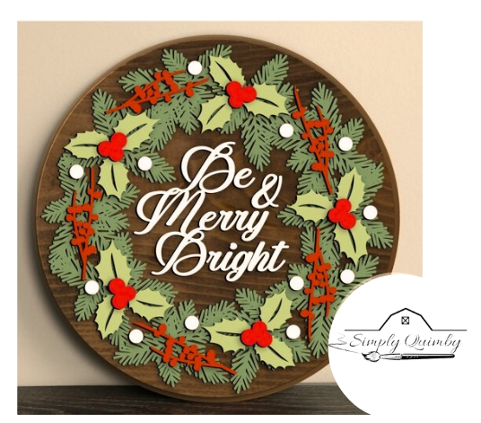 Merry Bright Wreath