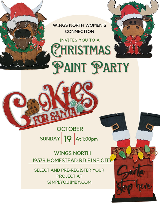 Wings North Paint Party