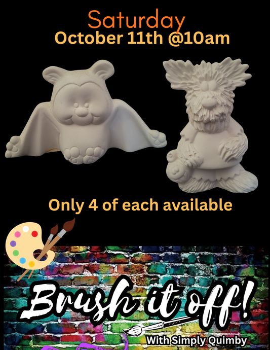 Brush it off October 11th