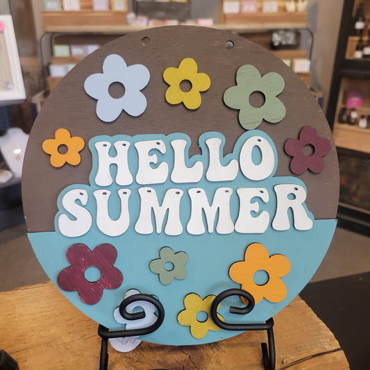 Retro Hello Summer