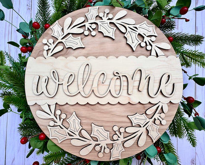 Holly Leaf Wreath