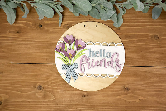 Hello Friends Crocus