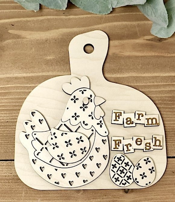 Cutting Board Chicken