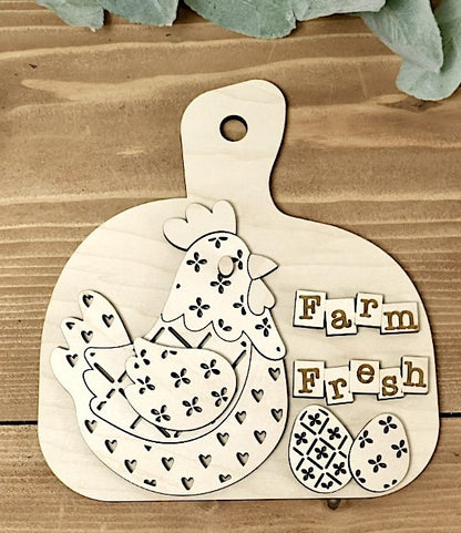 Cutting Board Chicken