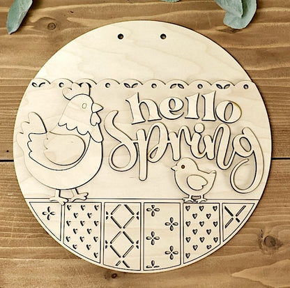 Hello Spring Chickens