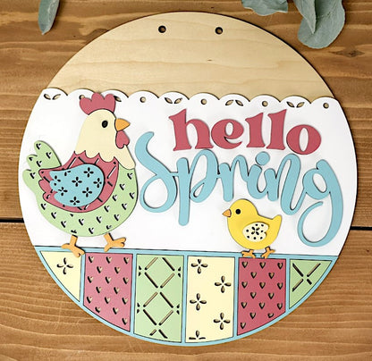 Hello Spring Chickens