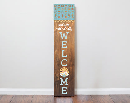 Warm Summer Welcome Leaner