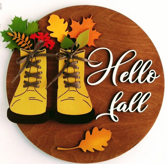 Hello Fall Boots