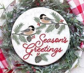 Chickadee Winter/Seasons Greetings