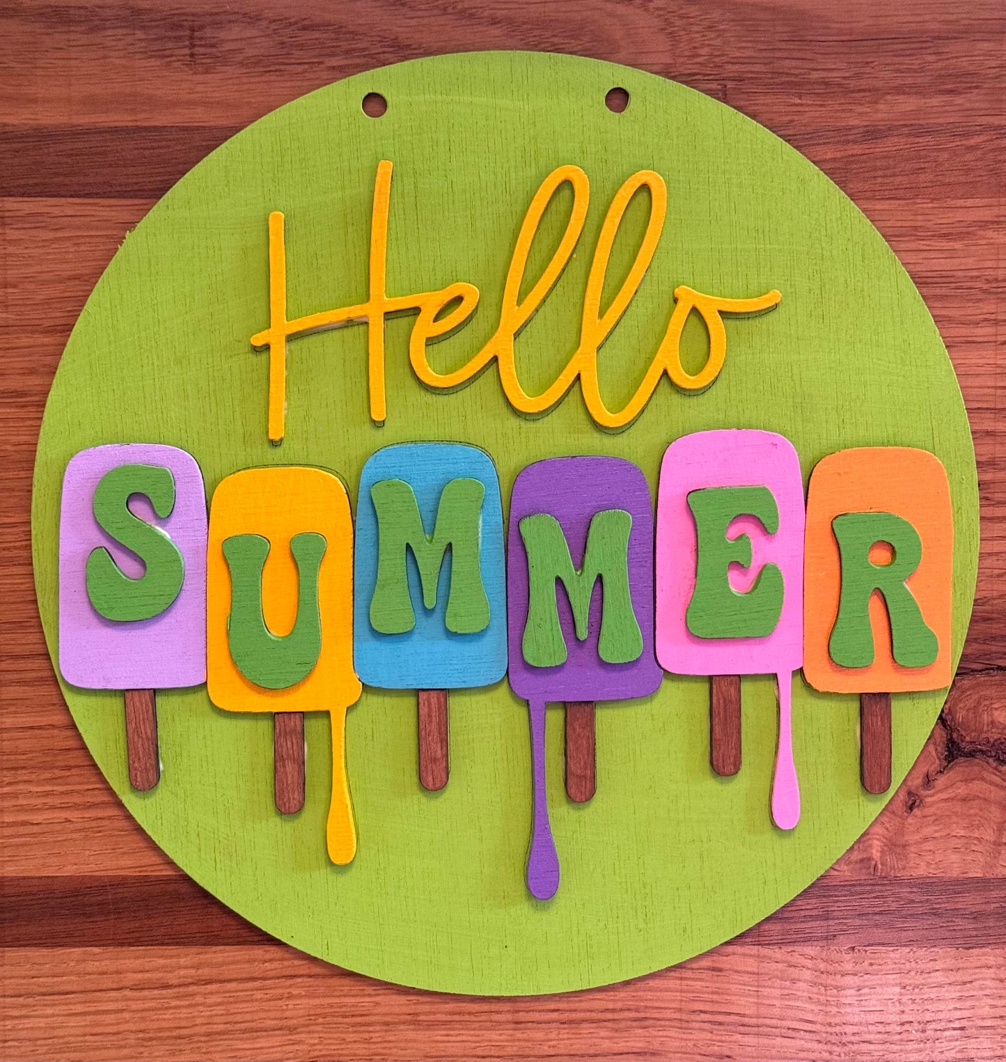 Summer Popsicle Drip