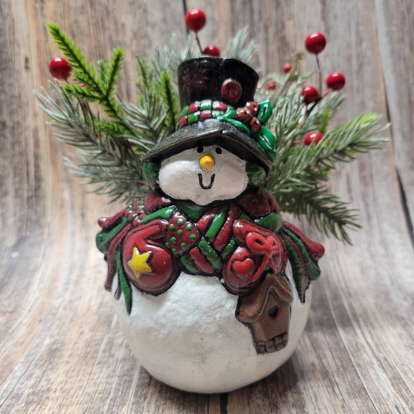 Red & Green Snowman