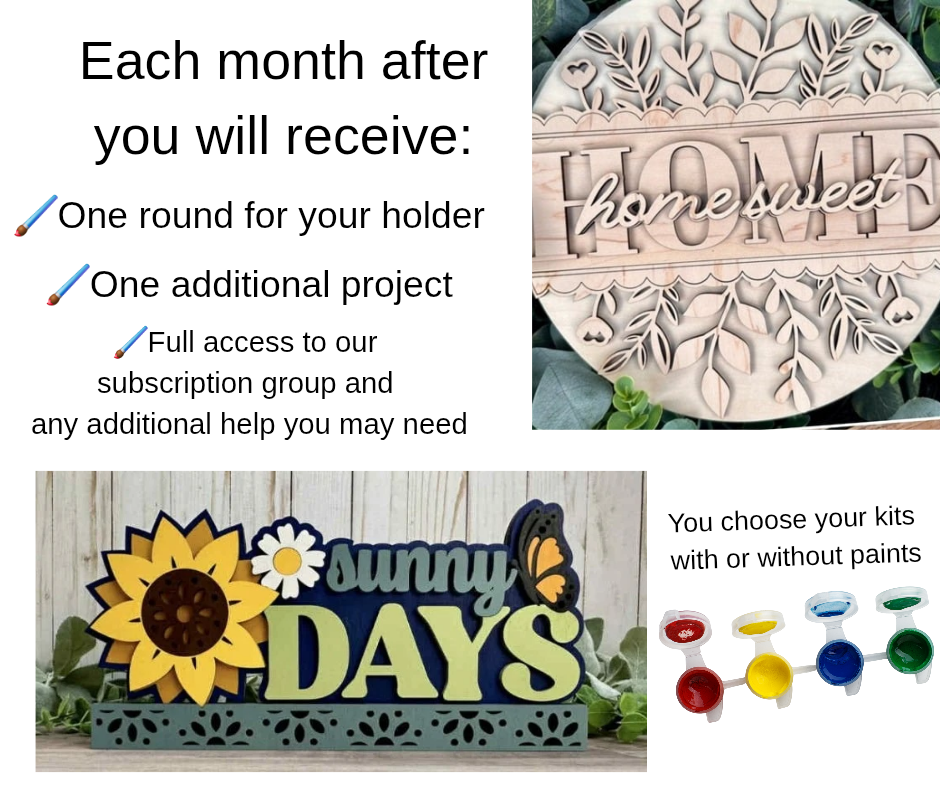 Brush it Off! Wood Subscription