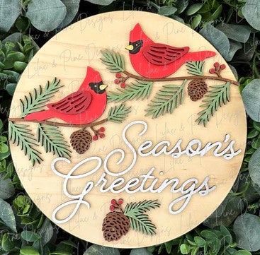Seasons Greetings Cardinal
